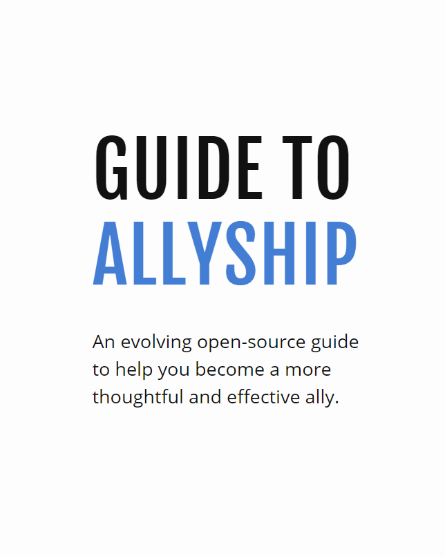 A Guide to Allyship