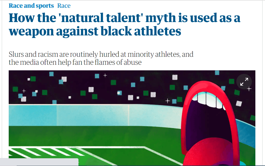 How the 'natural talent' myth is used as a weapon against Black athletes
