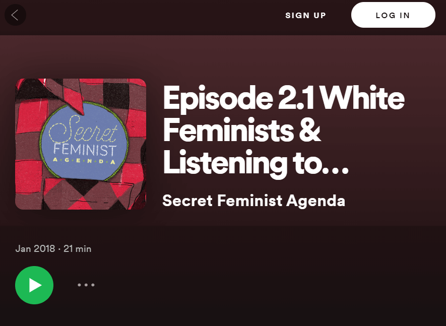 PODCAST: Secret Feminist Agenda
